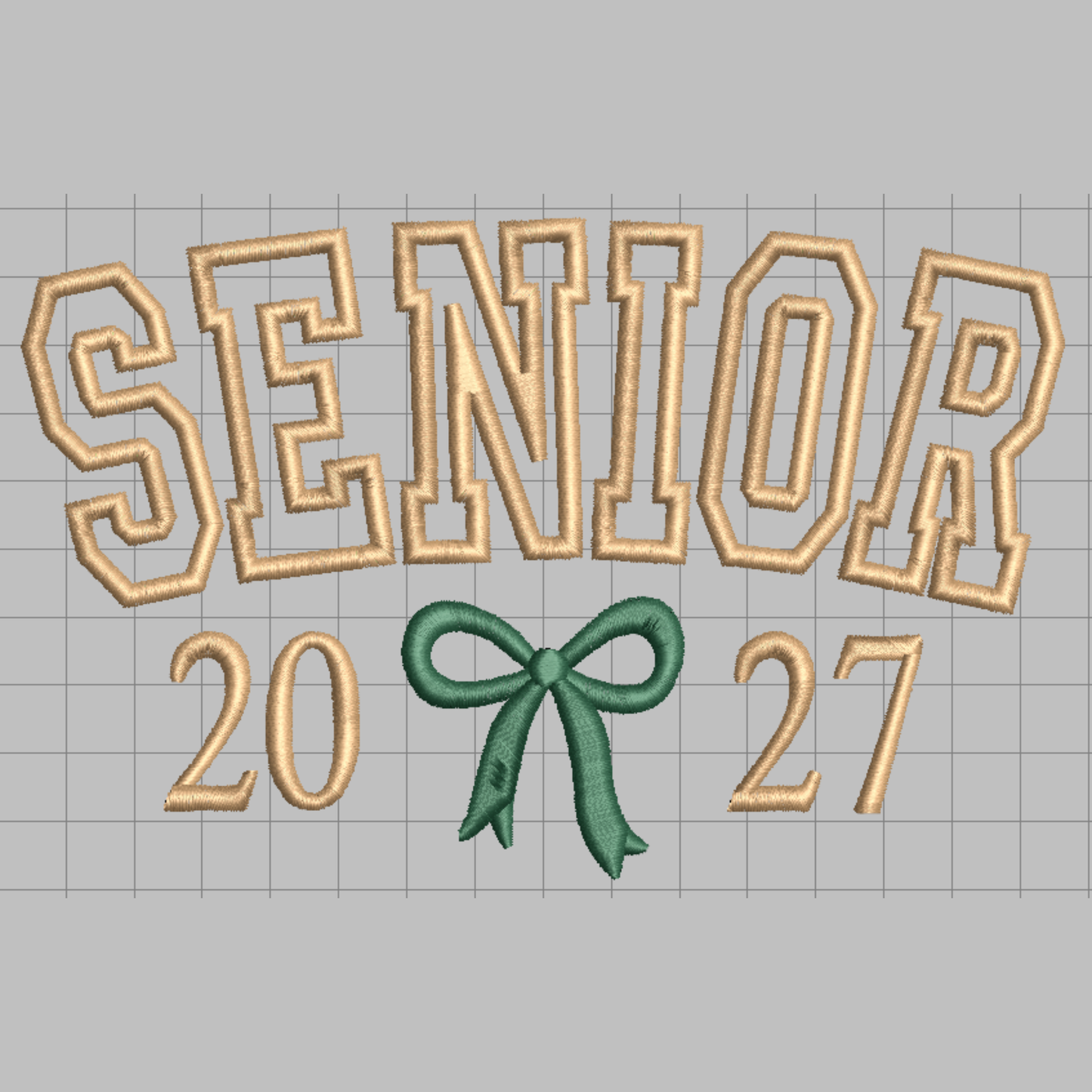 Senior 2027 Applique