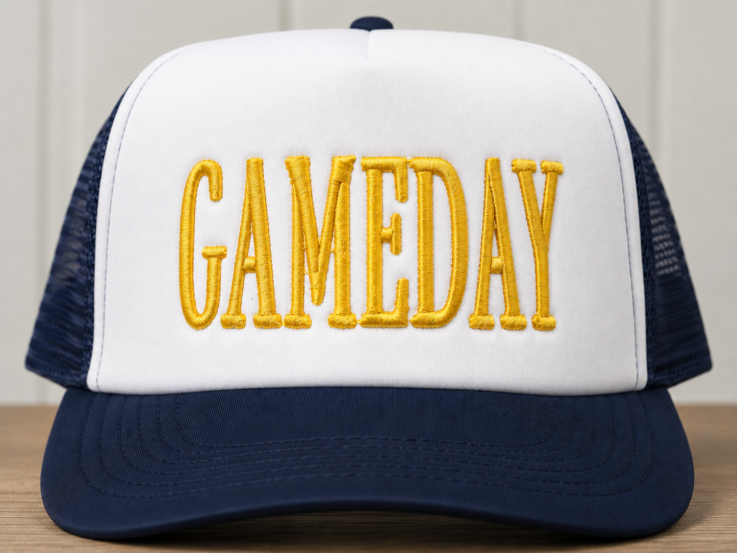Gameday Puff Embroidery