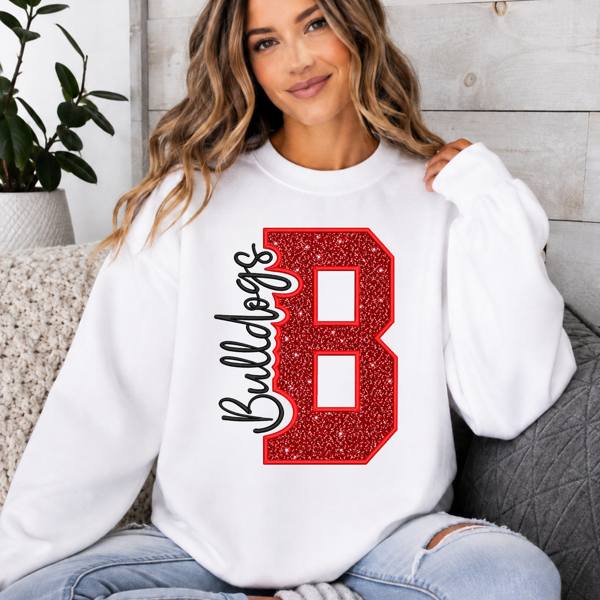 Bulldogs Knockout Applique