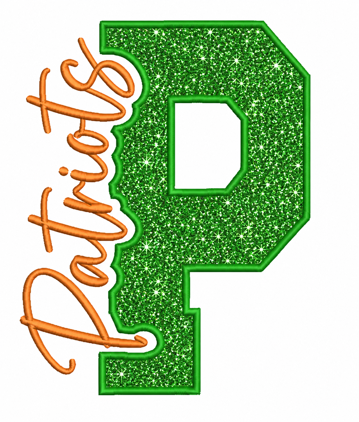 Patriots Knockout Applique