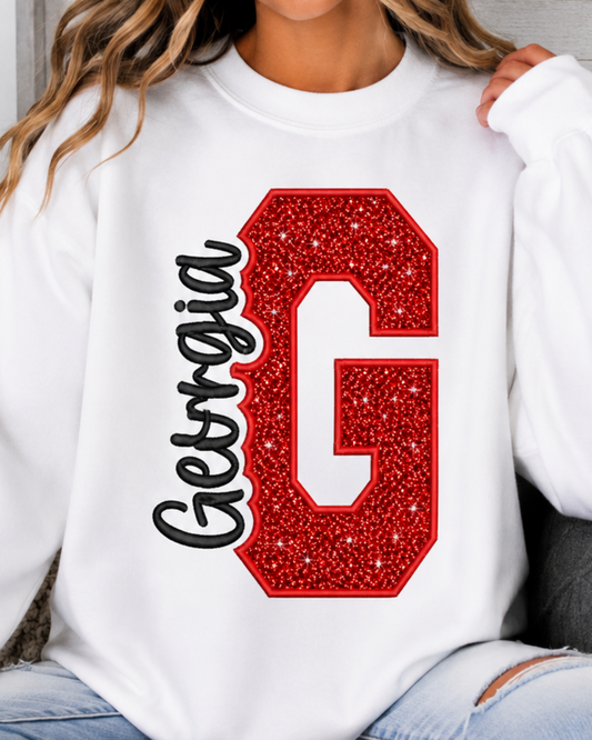 Georgia Knockout Applique File