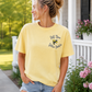 Jeff Davis Yellow Jackets Vintage Bow Tee