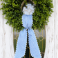 Blue Gingham Sash